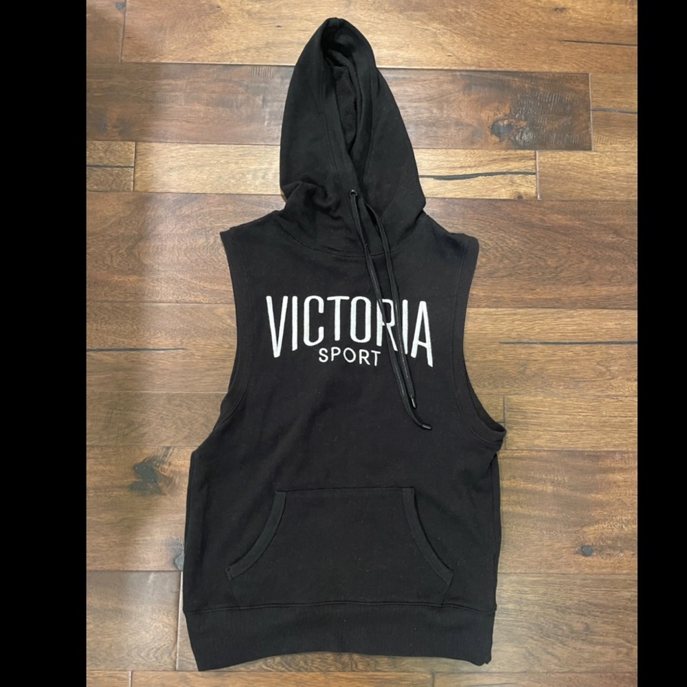 Victoria’s Secret Sport Sleeveless Open Back Hoodie